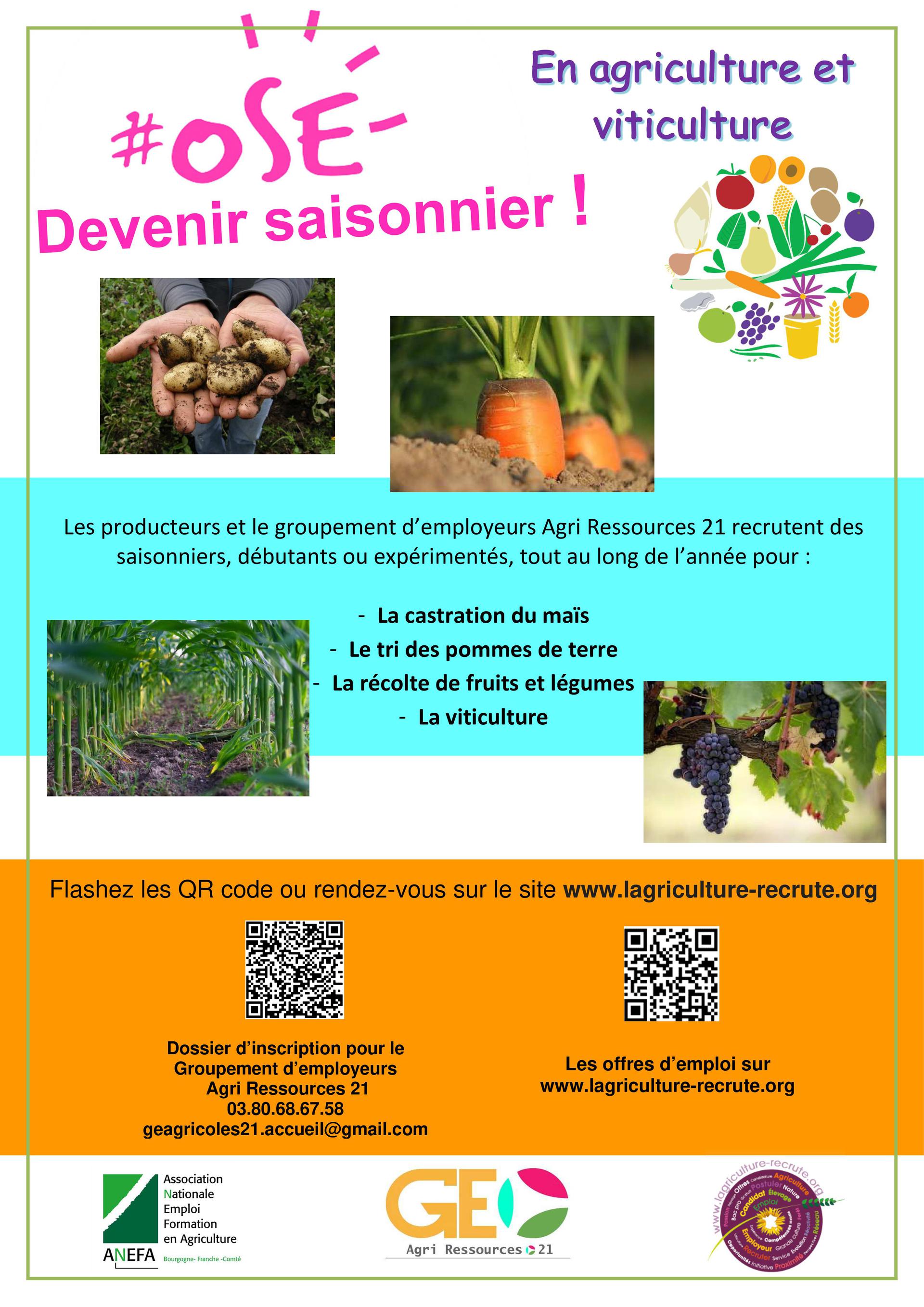 - Groupement d’employeurs Agri Ressources 21