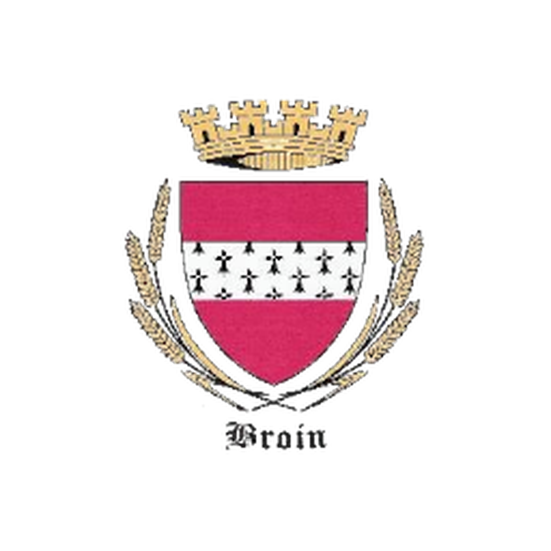 Blason de la commune de Broin