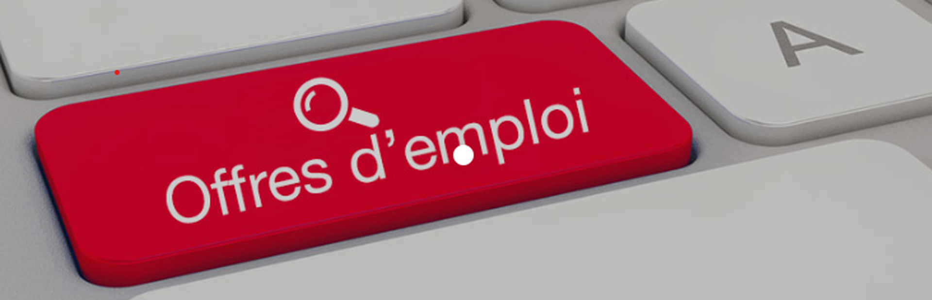 Offre emploi clavier loupe
